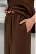 Шоколадний костюм з баскою — 661099. Maritel. Зображення 5 Шоколадний костюм з баскою — 661099. Maritel. Зображення 5