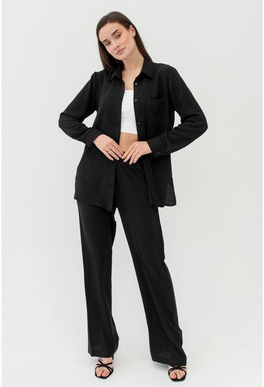 Черный костюм жатка — 130359. Maritel. Изображенние 6 Черный костюм жатка — 130359. Maritel. Изображенние 6