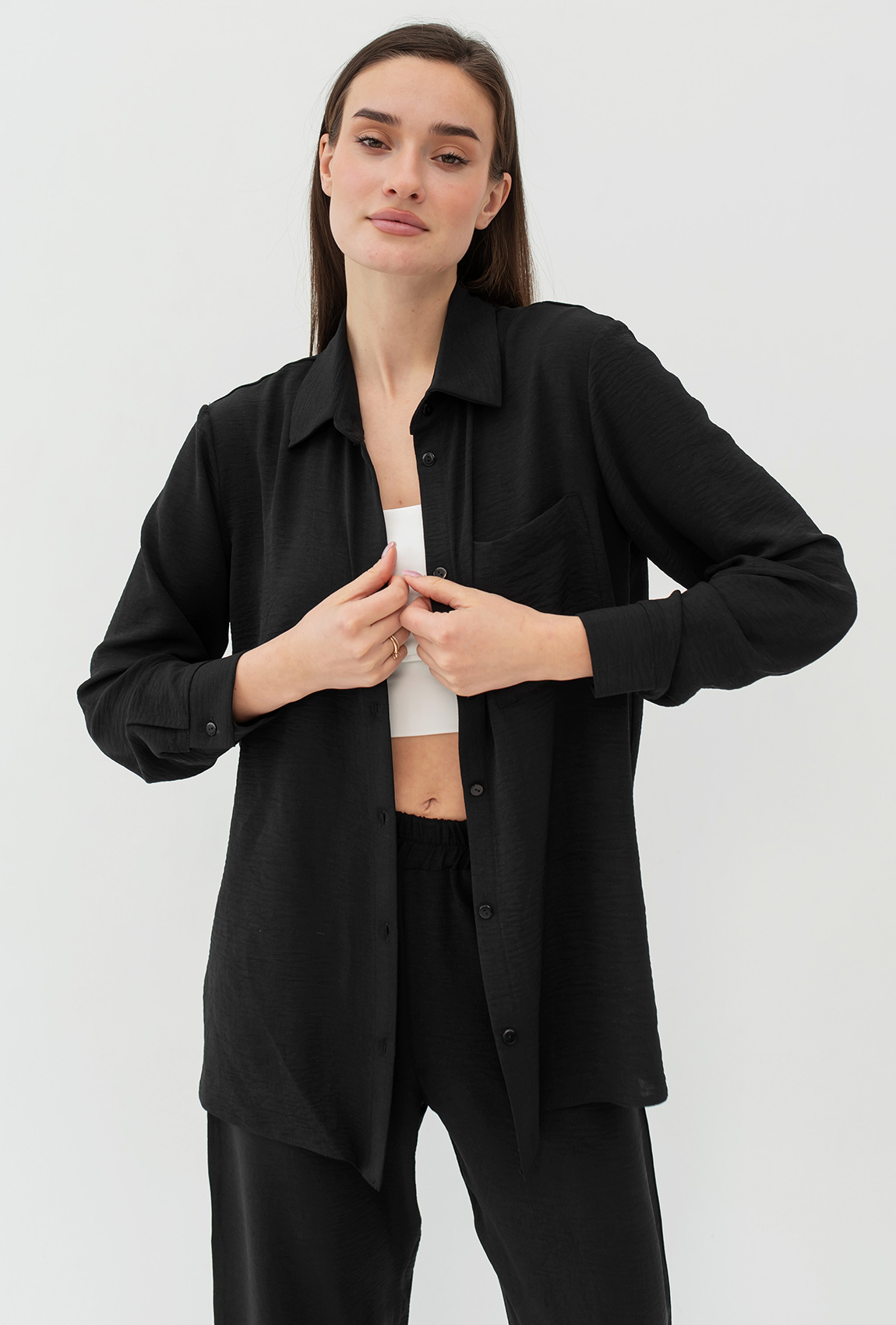 Черный костюм жатка — 130359. Maritel. Изображенние 7 Черный костюм жатка — 130359. Maritel. Изображенние 7