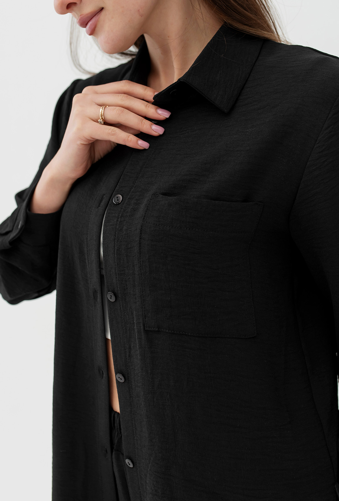 Черный костюм жатка — 130359. Maritel. Изображенние 1 Черный костюм жатка — 130359. Maritel. Изображенние 1