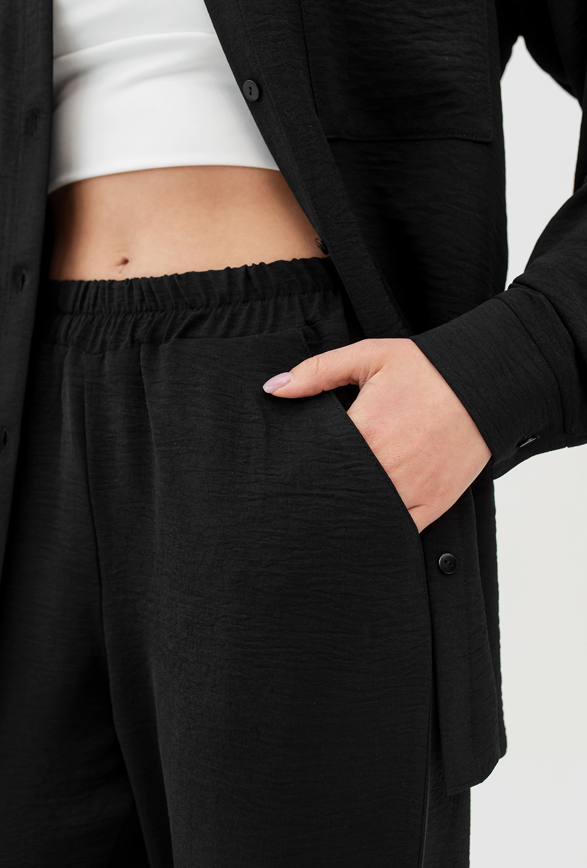 Черный костюм жатка — 130359. Maritel. Изображенние 2 Черный костюм жатка — 130359. Maritel. Изображенние 2