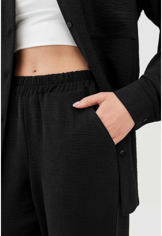 Черный костюм жатка — 130359. Maritel. Изображенние 2 Черный костюм жатка — 130359. Maritel. Изображенние 2