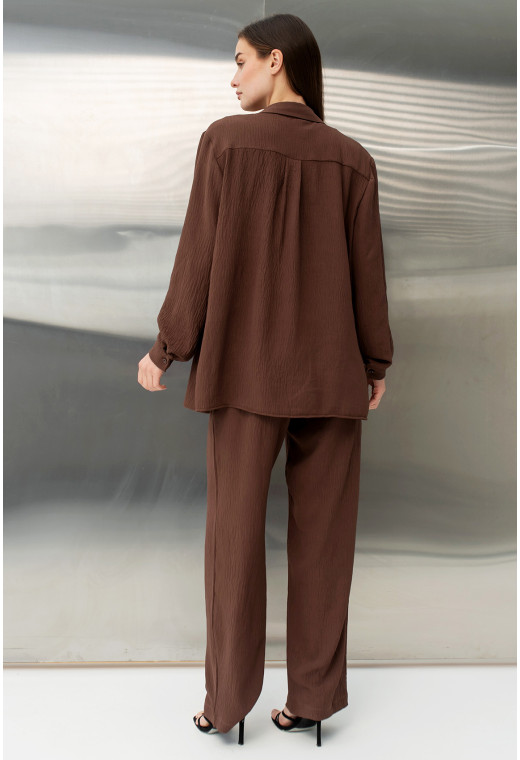 Шоколадный костюм жатка — 446275. Maritel. Изображенние 2 Шоколадный костюм жатка — 446275. Maritel. Изображенние 2