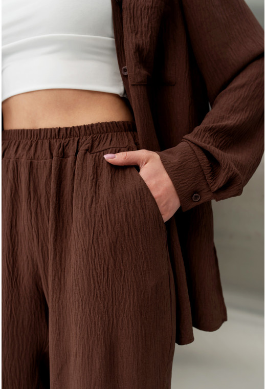 Шоколадный костюм жатка — 446275. Maritel. Изображенние 6 Шоколадный костюм жатка — 446275. Maritel. Изображенние 6