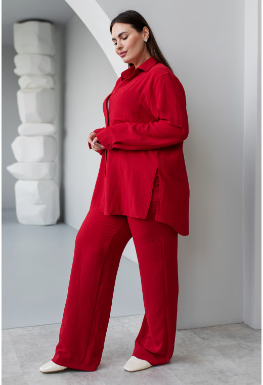 Бордовый костюм жатка. Maritel. Изображенние 1 Бордовый костюм жатка. Maritel. Изображенние 1