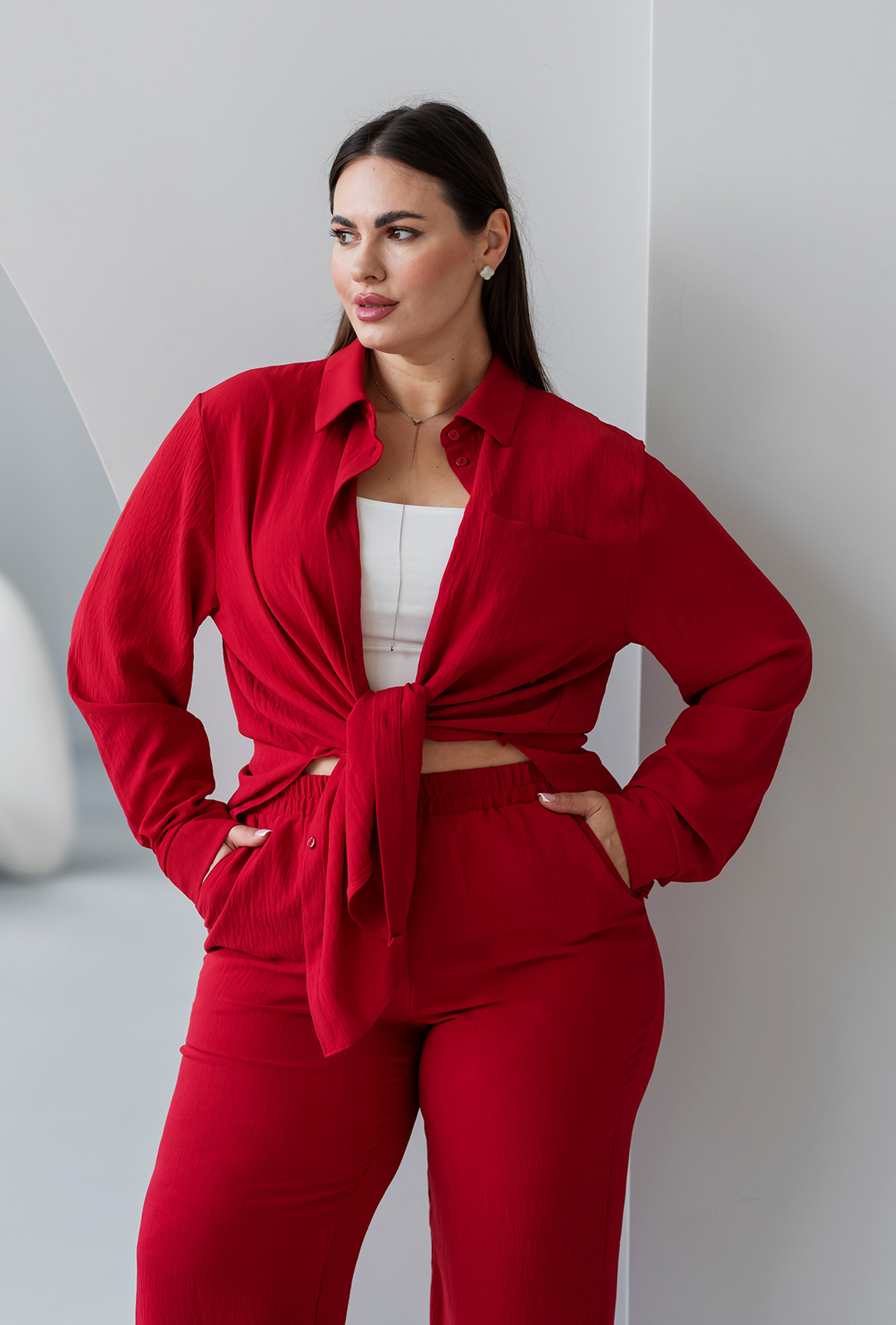 Бордовий костюм жатка —  621410. Maritel. Зображення 4