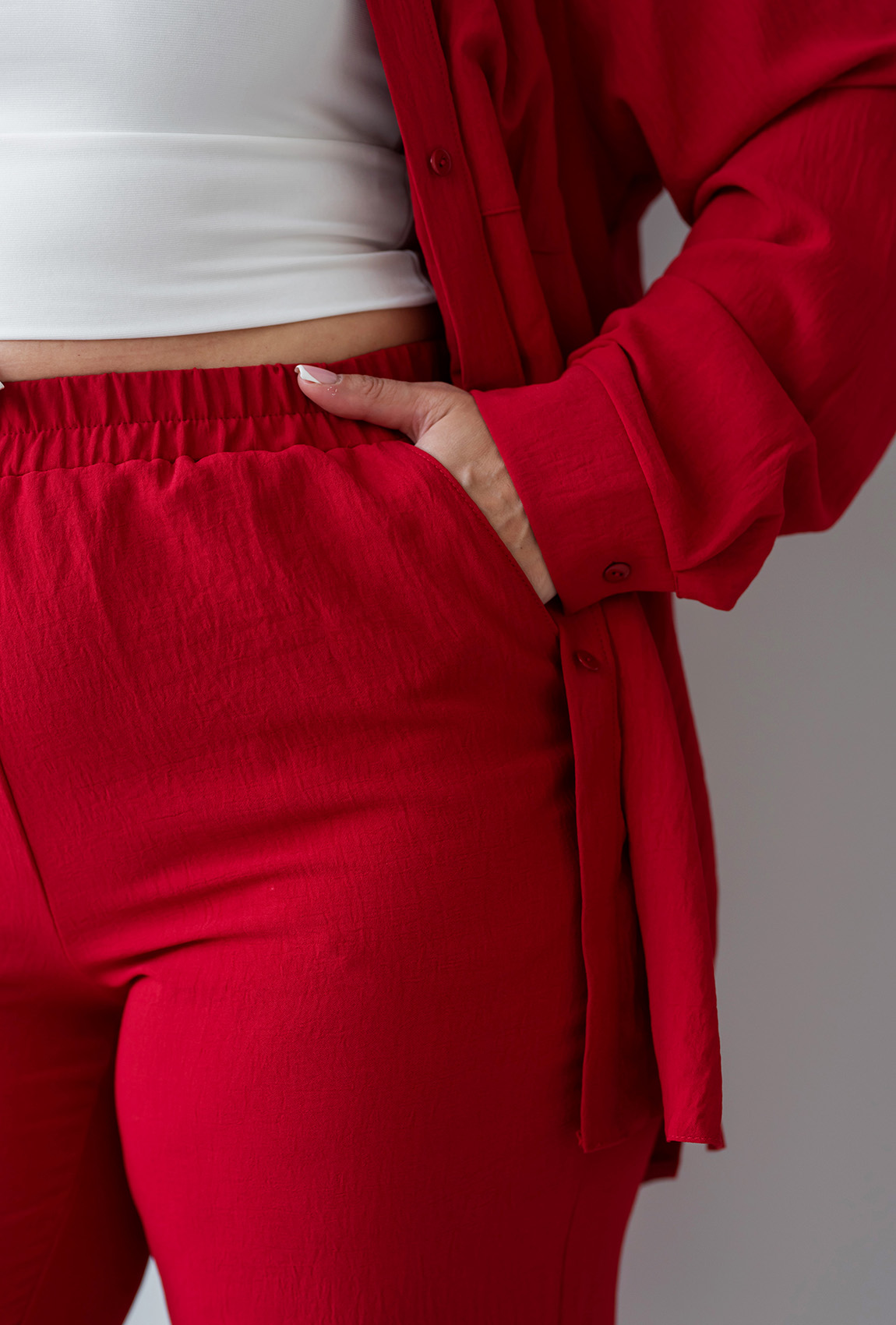 Бордовий костюм жатка —  621410. Maritel. Зображення 6