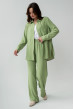 Оливковый костюм жатка — 963048. Maritel. Изображенние 3 Оливковый костюм жатка — 963048. Maritel. Изображенние 3