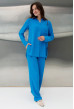Синьо-блакитний костюм жатка. Maritel Синьо-блакитний костюм жатка. Maritel