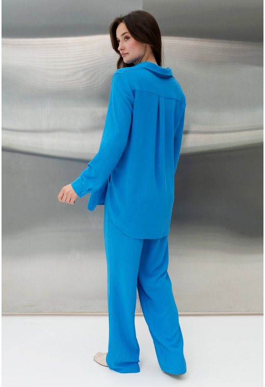 Синьо-блакитний костюм жатка — 852510. Maritel. Зображення 2 Синьо-блакитний костюм жатка — 852510. Maritel. Зображення 2