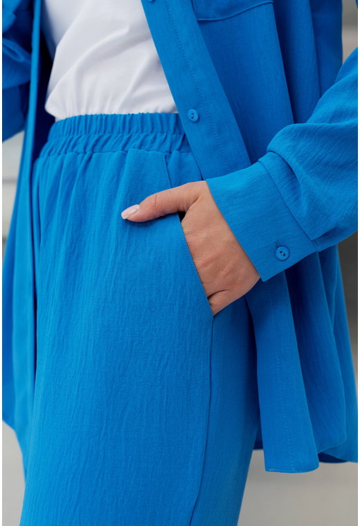 Синьо-блакитний костюм жатка — 852510. Maritel. Зображення 5 Синьо-блакитний костюм жатка — 852510. Maritel. Зображення 5