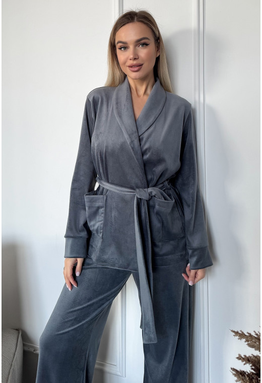 Костюм шаль сірий. Maritel. Зображення 4 Костюм шаль сірий. Maritel. Зображення 4