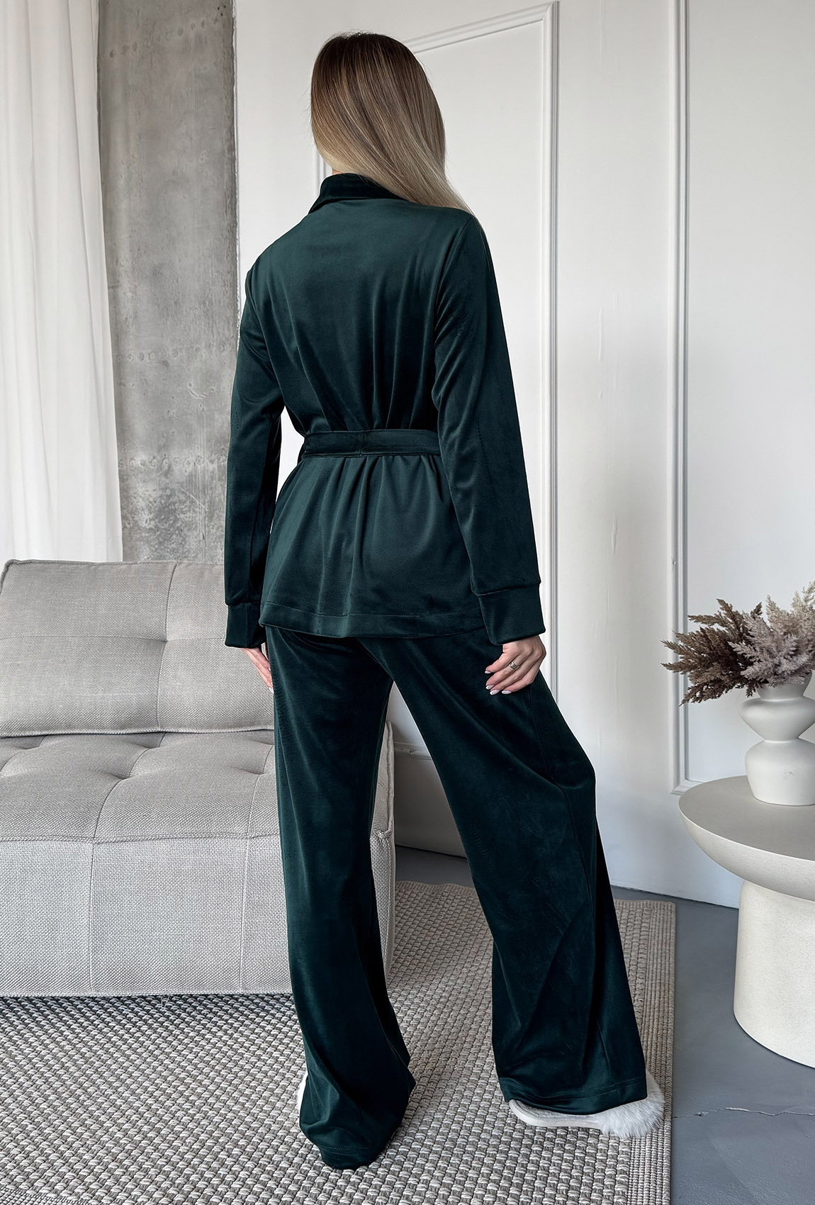 Костюм шаль смарагдовий. Maritel. Зображення 2