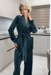 Изумрудный костюм шаль велюр — 606138. Maritel. Изображенние 2 Изумрудный костюм шаль велюр — 606138. Maritel. Изображенние 2