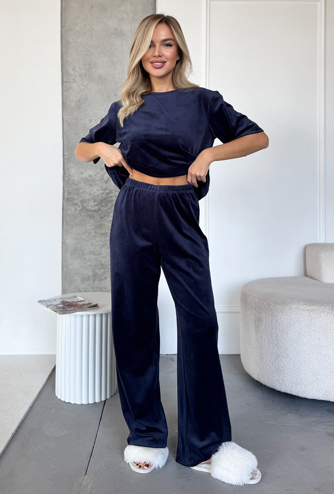 Синя піжама обрі —  131548. Maritel. Зображення 2