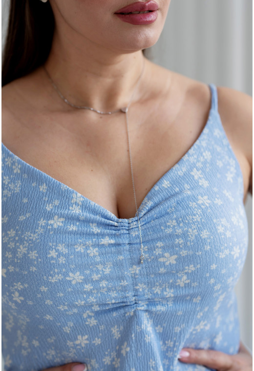 Блакитний cарафан міді. Maritel. Зображення 3 Блакитний cарафан міді. Maritel. Зображення 3