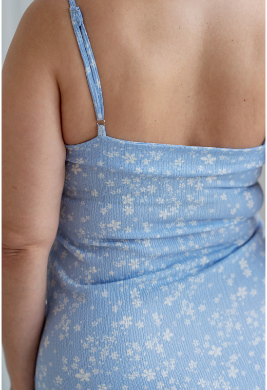 Блакитний cарафан міді. Maritel. Зображення 4 Блакитний cарафан міді. Maritel. Зображення 4