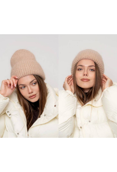 Шапка цвета капучино. Maritel. Изображенние 6 Шапка цвета капучино. Maritel. Изображенние 6