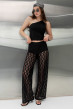 Чорні гіпюрові штани — 371851. Maritel. Зображення 2 Чорні гіпюрові штани — 371851. Maritel. Зображення 2