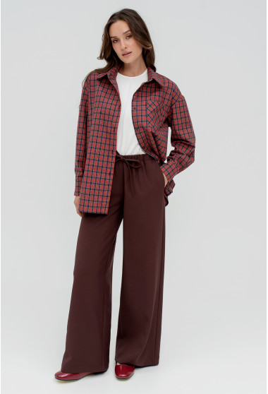 Шоколадные штаны костюмка. Maritel. Изображенние 4 Шоколадные штаны костюмка. Maritel. Изображенние 4