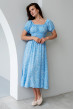 Блакитна сукня штапель — 957188. Maritel. Зображення 6 Блакитна сукня штапель — 957188. Maritel. Зображення 6