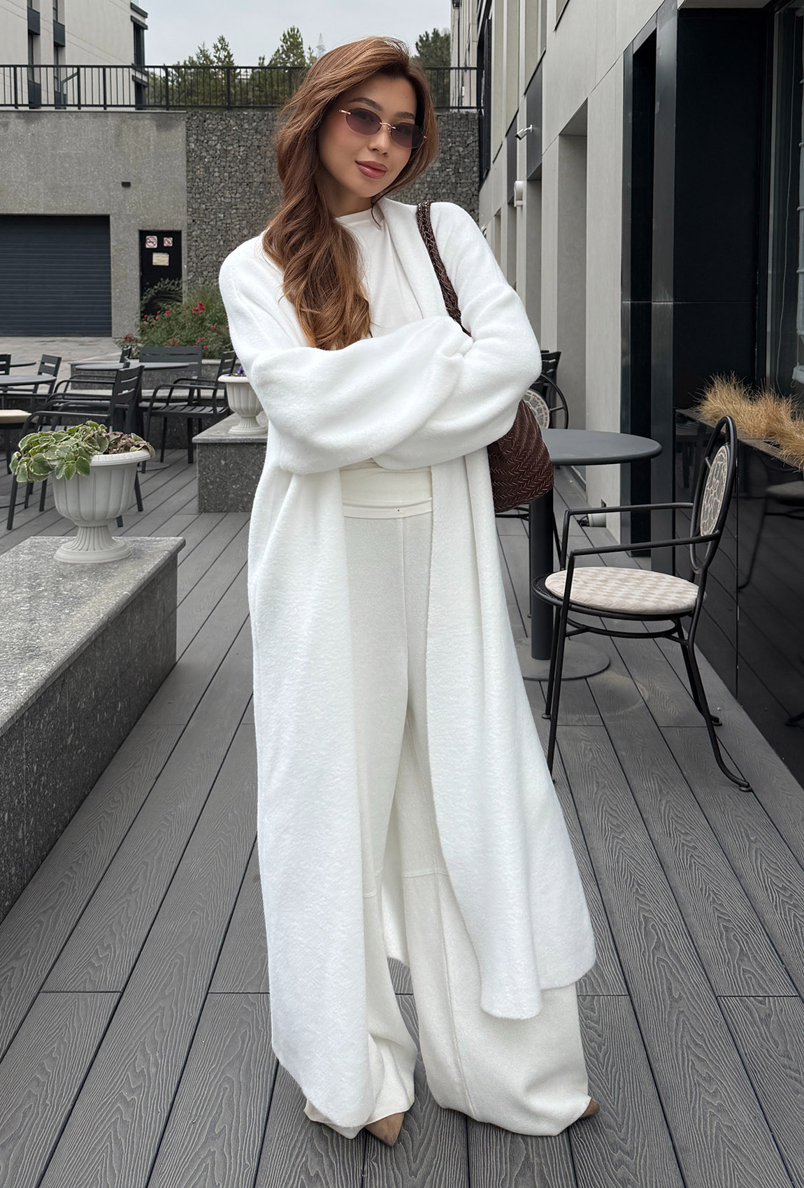 Молочний кардиган — 227400. Maritel Молочний кардиган — 227400. Maritel