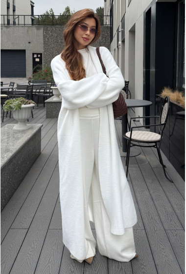 Молочний кардиган. Maritel. Зображення 10