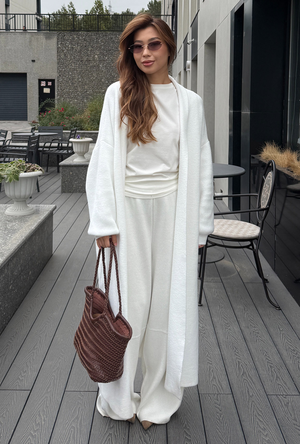 Молочний кардиган — 227400. Maritel. Зображення 3 Молочний кардиган — 227400. Maritel. Зображення 3