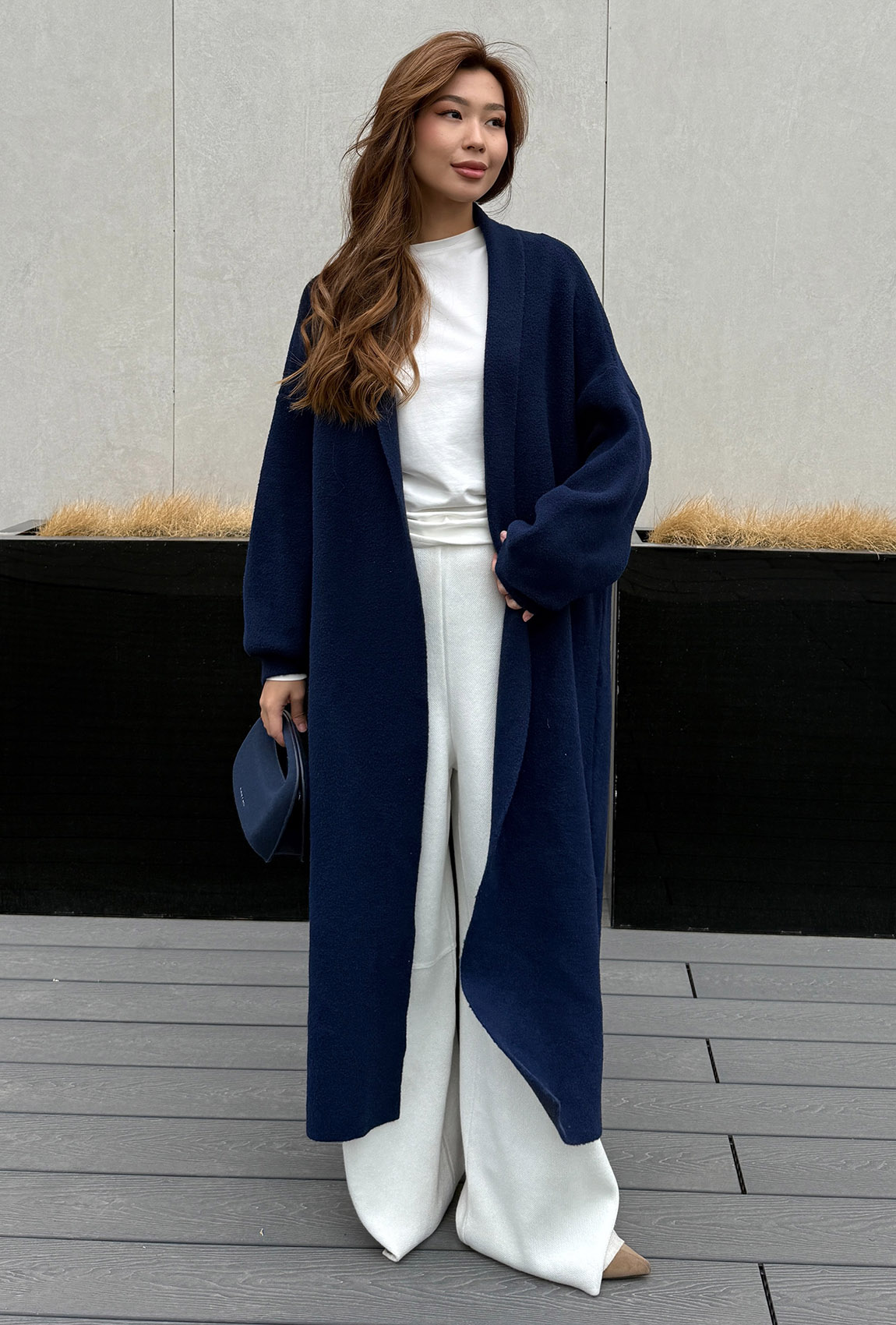 Синій кардиган —  671203. Maritel