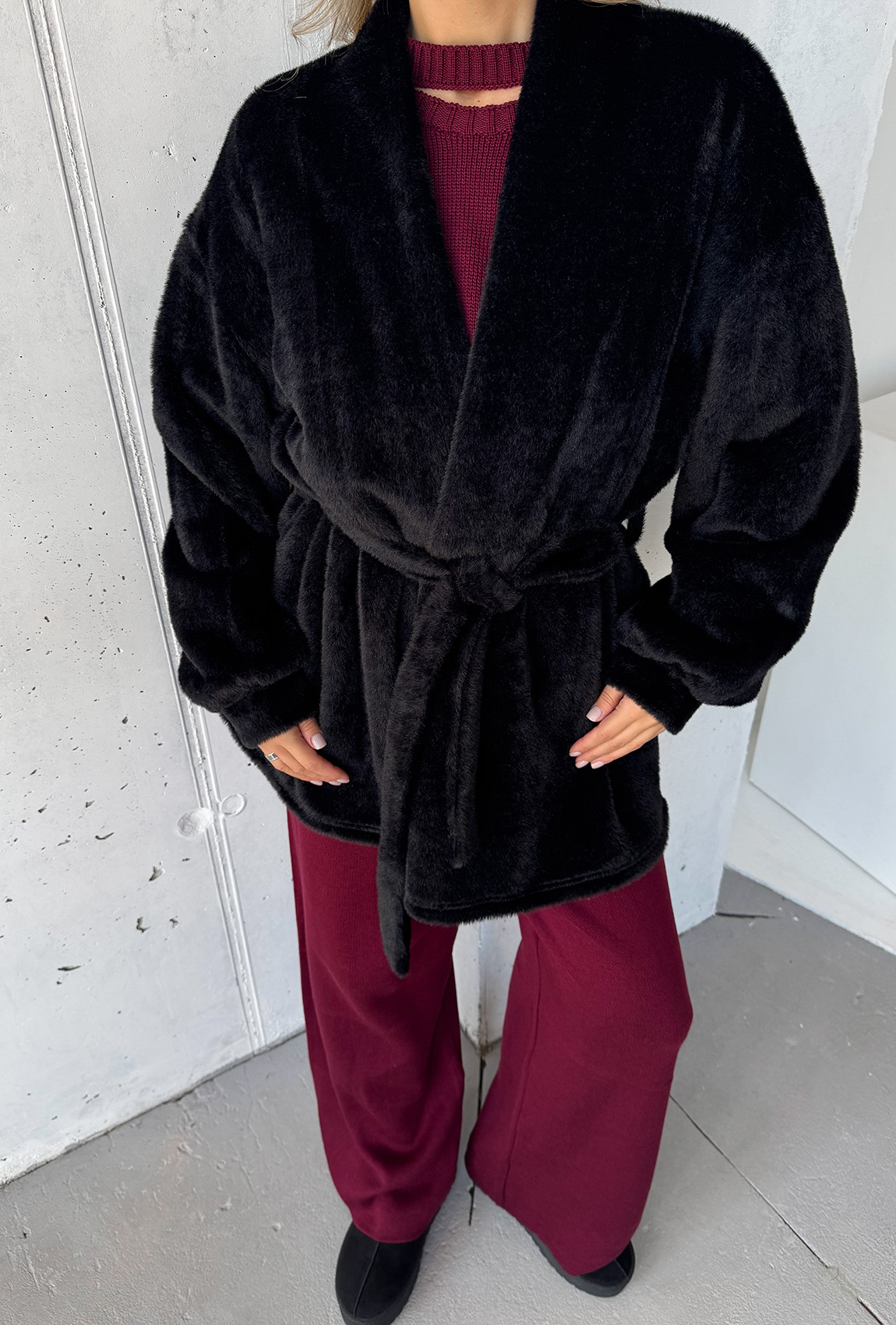 Чорний кардиган —  412238. Maritel. Зображення 4