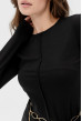 Чорний віскозний лонгслів. Maritel. Зображення 3 Чорний віскозний лонгслів. Maritel. Зображення 3