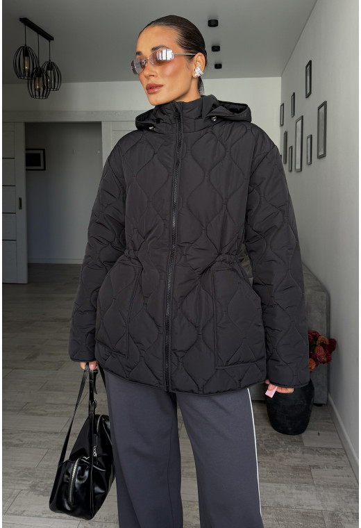 Куртка осень черная. Maritel. Изображенние 2