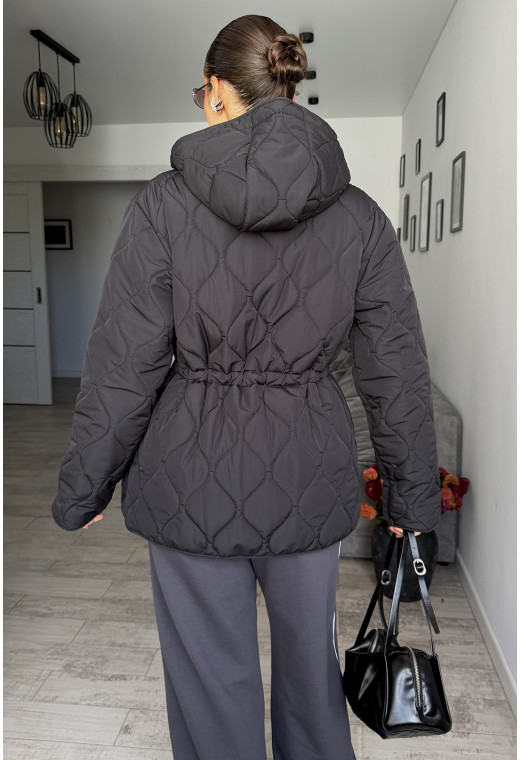 Куртка осень черная. Maritel. Изображенние 4