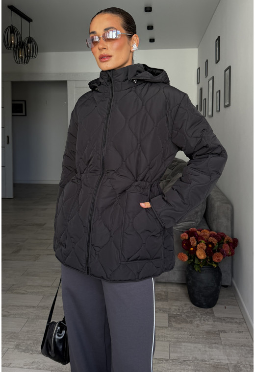 Куртка осень черная. Maritel. Изображенние 6