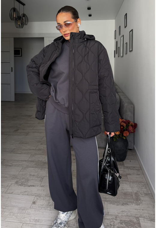 Куртка осень черная. Maritel. Изображенние 8