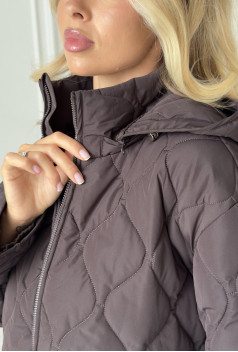 Куртка осінь шоколадна. Maritel. Зображення 4 Куртка осінь шоколадна. Maritel. Зображення 4