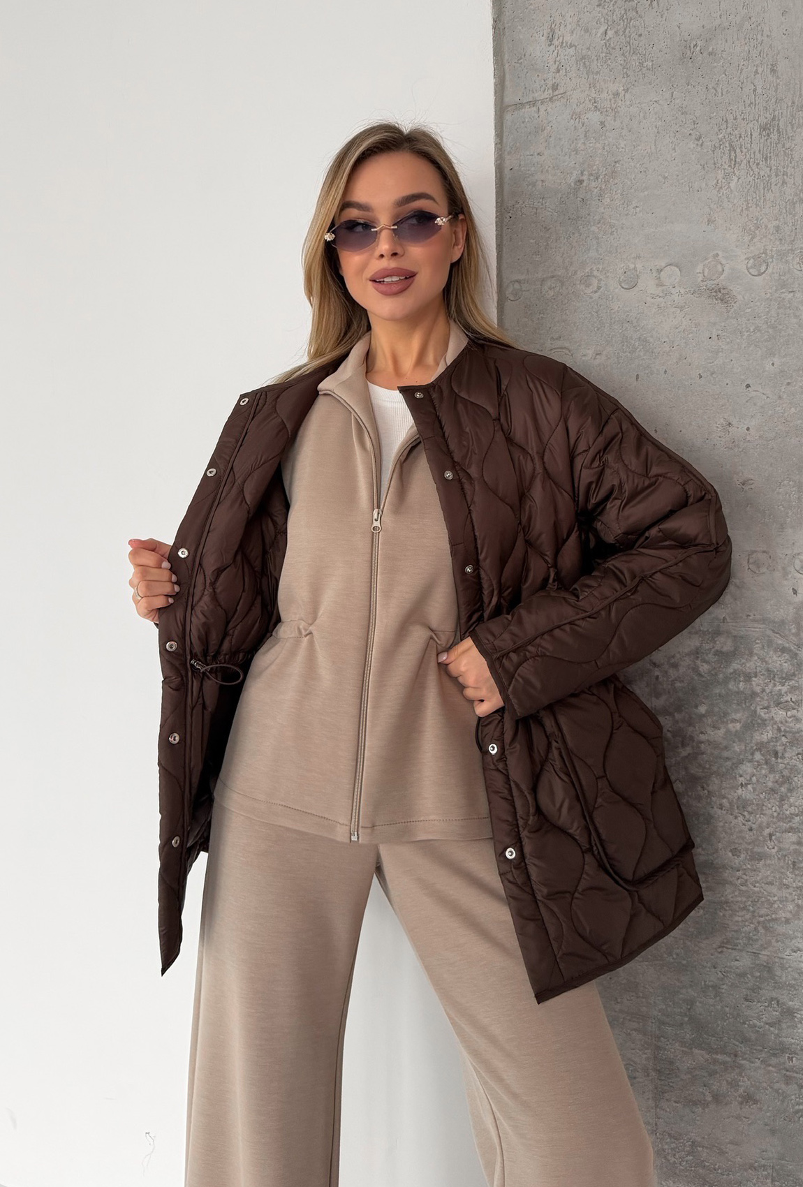 Куртка весна шоколадна. Maritel. Зображення 6