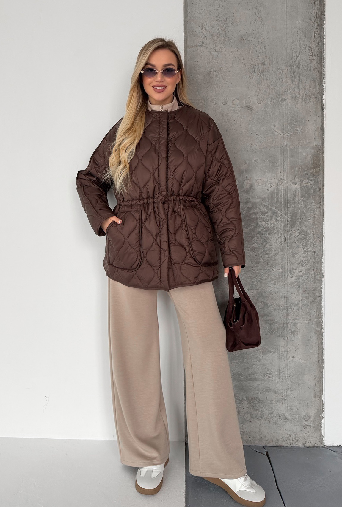 Куртка весна шоколадна. Maritel. Зображення 7