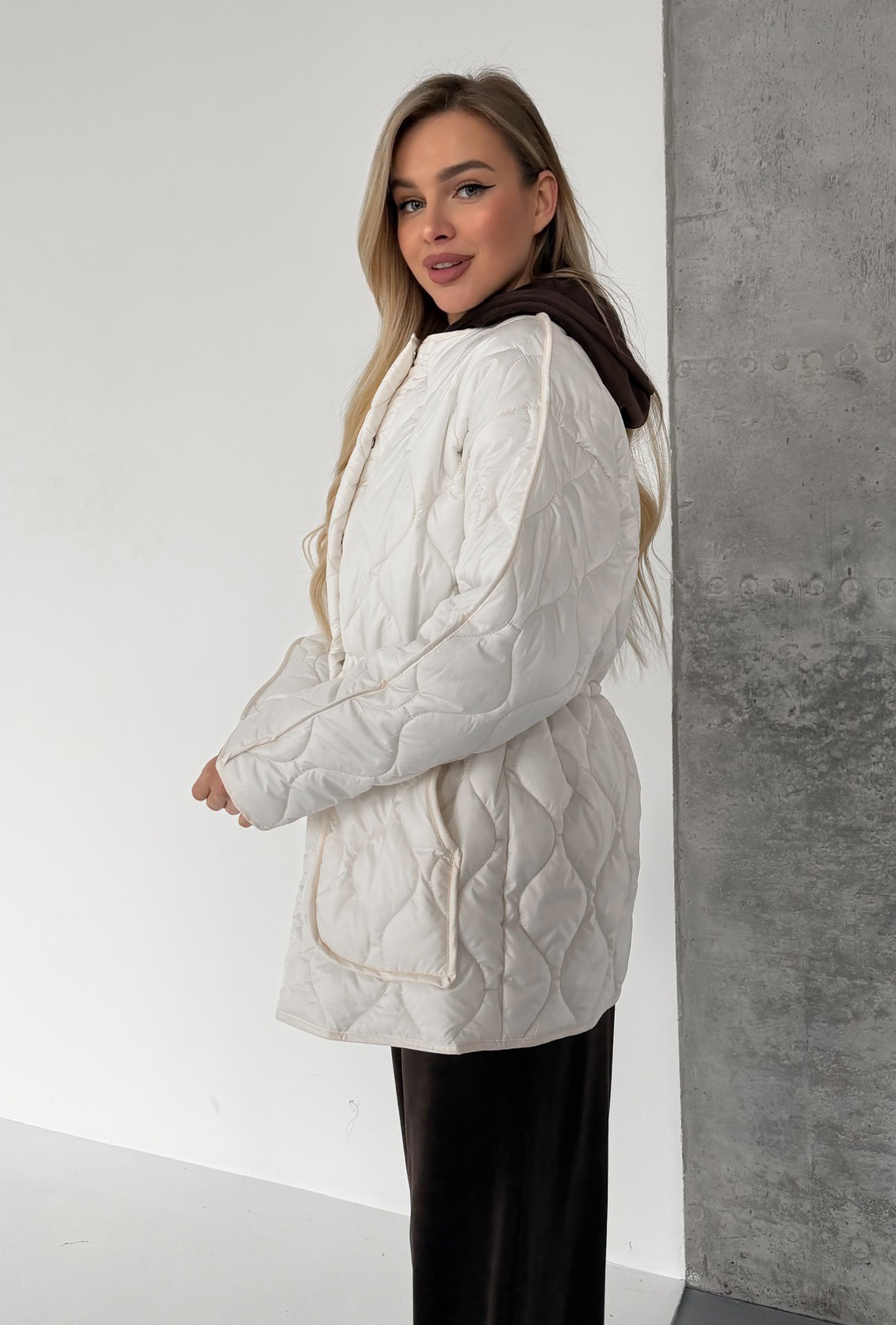 Куртка весна молоко. Maritel. Зображення 1 Куртка весна молоко. Maritel. Зображення 1