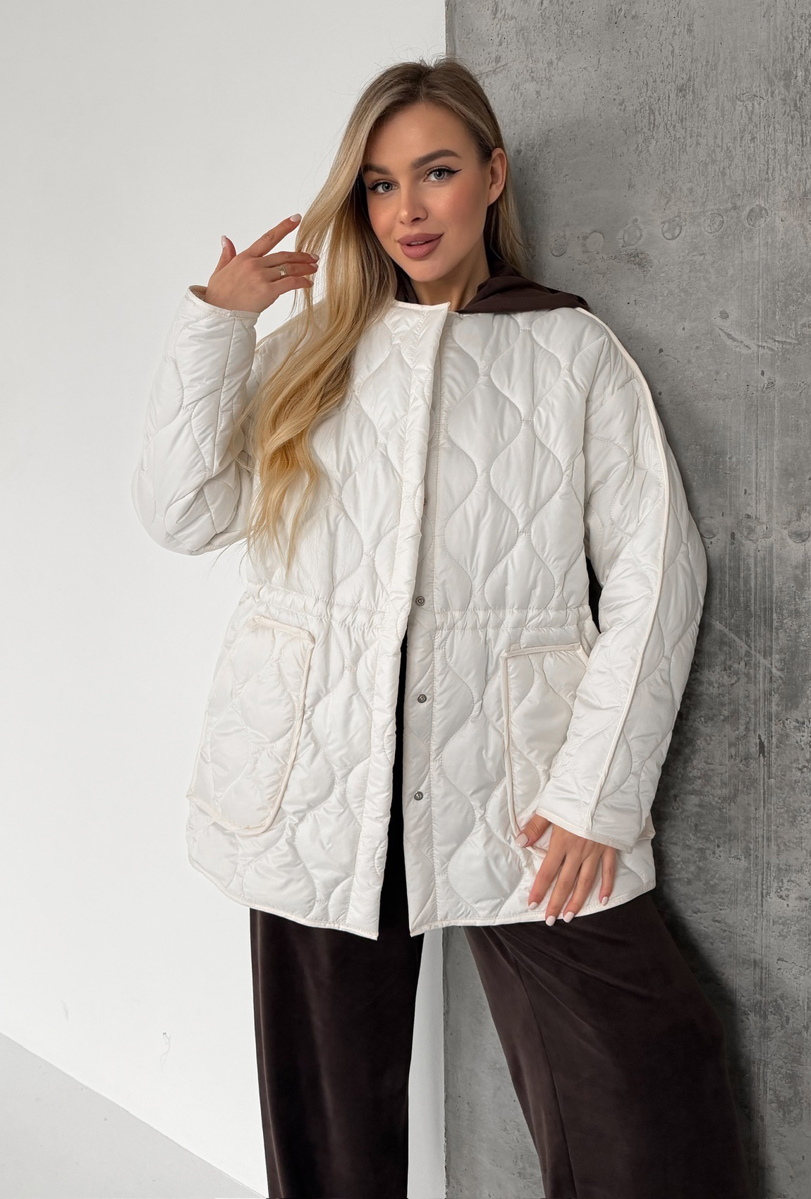 Куртка весна молоко. Maritel. Зображення 4 Куртка весна молоко. Maritel. Зображення 4