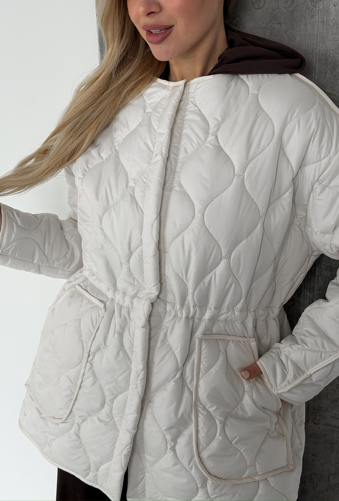 Куртка весна молоко. Maritel. Зображення 5 Куртка весна молоко. Maritel. Зображення 5