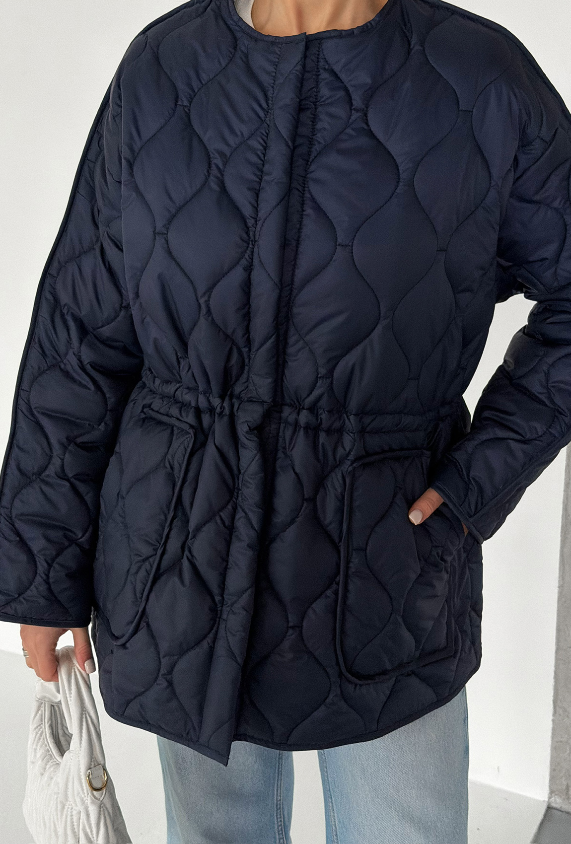 Куртка весна темно-синя. Maritel. Зображення 5