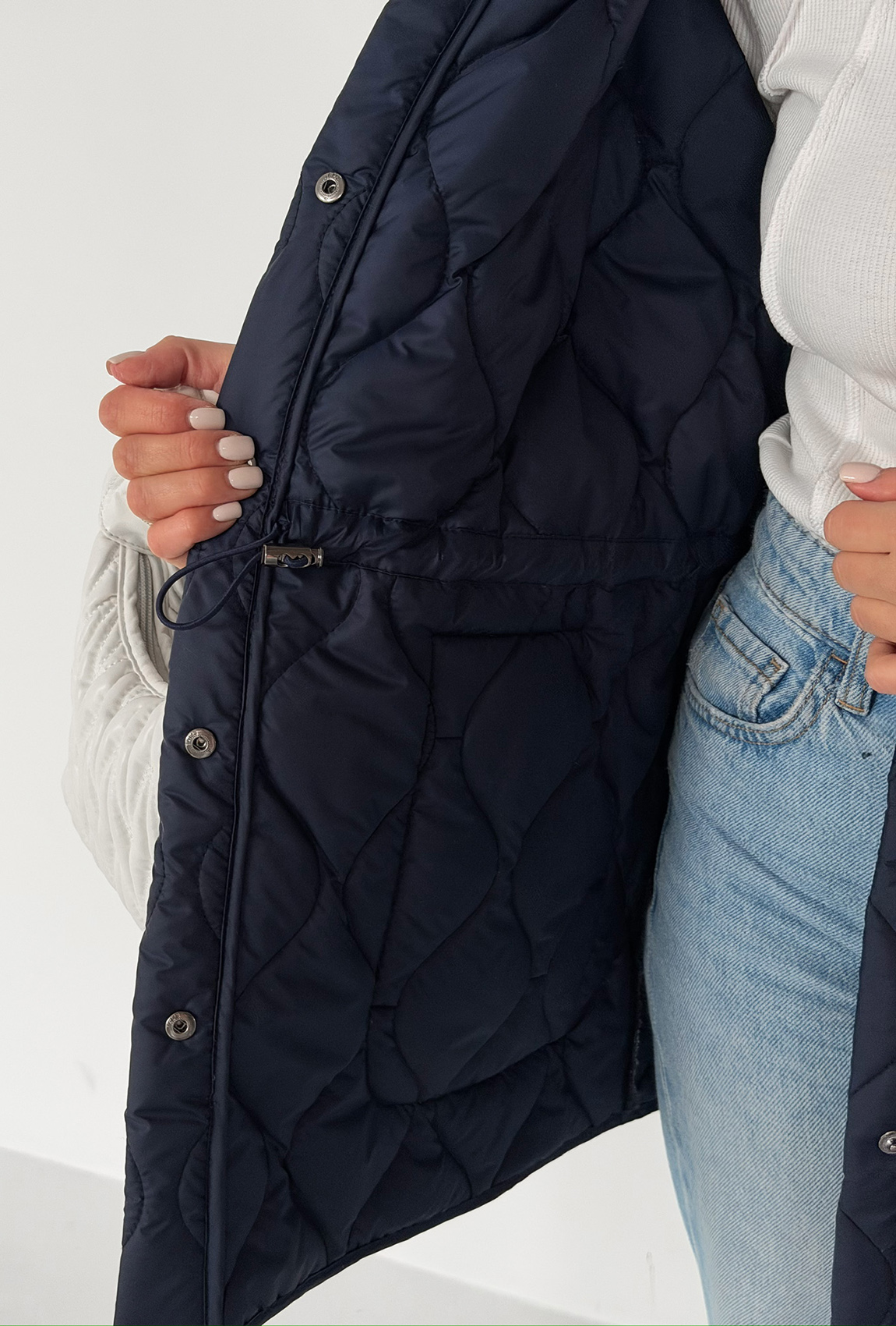 Куртка весна темно-синя. Maritel. Зображення 6