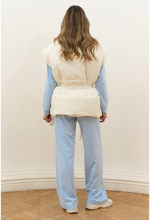 Жилет oversize молочний. Maritel. Зображення 15 Жилет oversize молочний. Maritel. Зображення 15