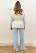 Жилет oversize молочный. Maritel. Изображенние 10 Жилет oversize молочный. Maritel. Изображенние 10