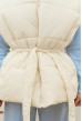 Жилет oversize молочный. Maritel. Изображенние 4 Жилет oversize молочный. Maritel. Изображенние 4