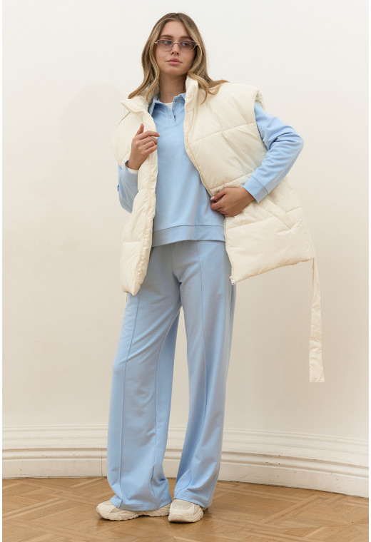 Жилет oversize молочний. Maritel. Зображення 10 Жилет oversize молочний. Maritel. Зображення 10