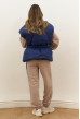Жилет oversize синий. Maritel. Изображенние 1 Жилет oversize синий. Maritel. Изображенние 1