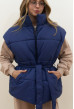 Жилет oversize синий. Maritel. Изображенние 3 Жилет oversize синий. Maritel. Изображенние 3