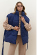 Жилет oversize синий. Maritel. Изображенние 5 Жилет oversize синий. Maritel. Изображенние 5